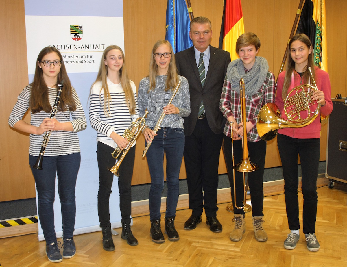 ___Norbigirls mit Innenminister Holger Stahlknecht